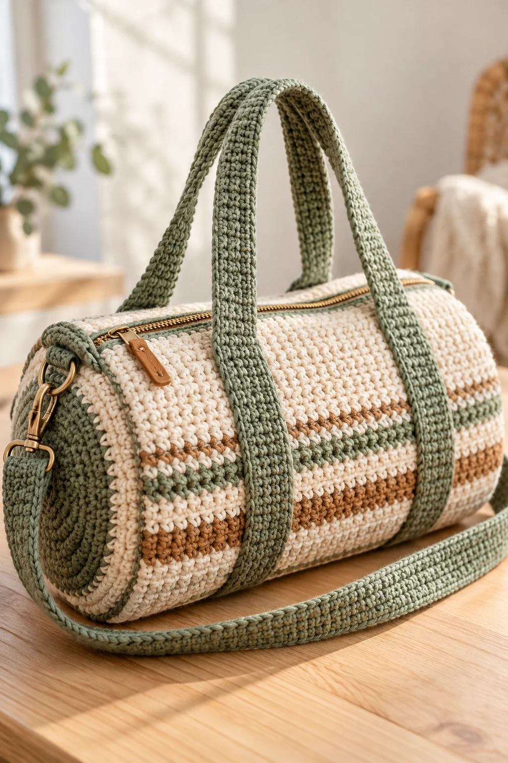 Crochet Duffel Bag Ideas That Are Stylish, Practical, and Fun to Make — crochet duffel bag