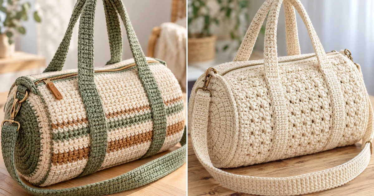 Crochet duffel bag: 11 Perfect DIY Ideas for 2026 crochet duffel bag