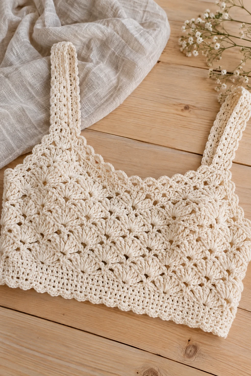 The Classic Crochet Crop Top — crochet fashion patterns style outfit
