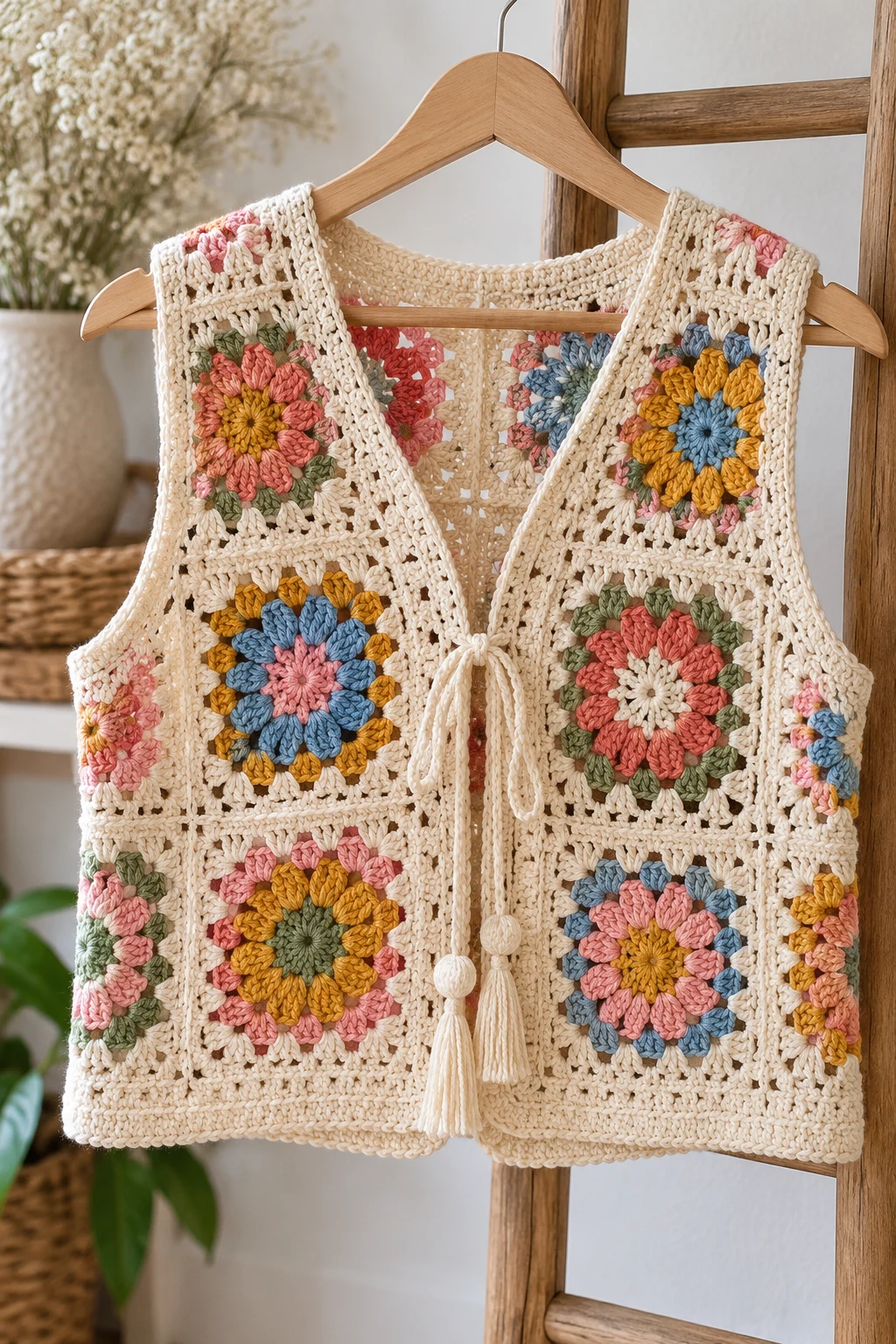 The Chic Crochet Vest — crochet fashion patterns style outfit