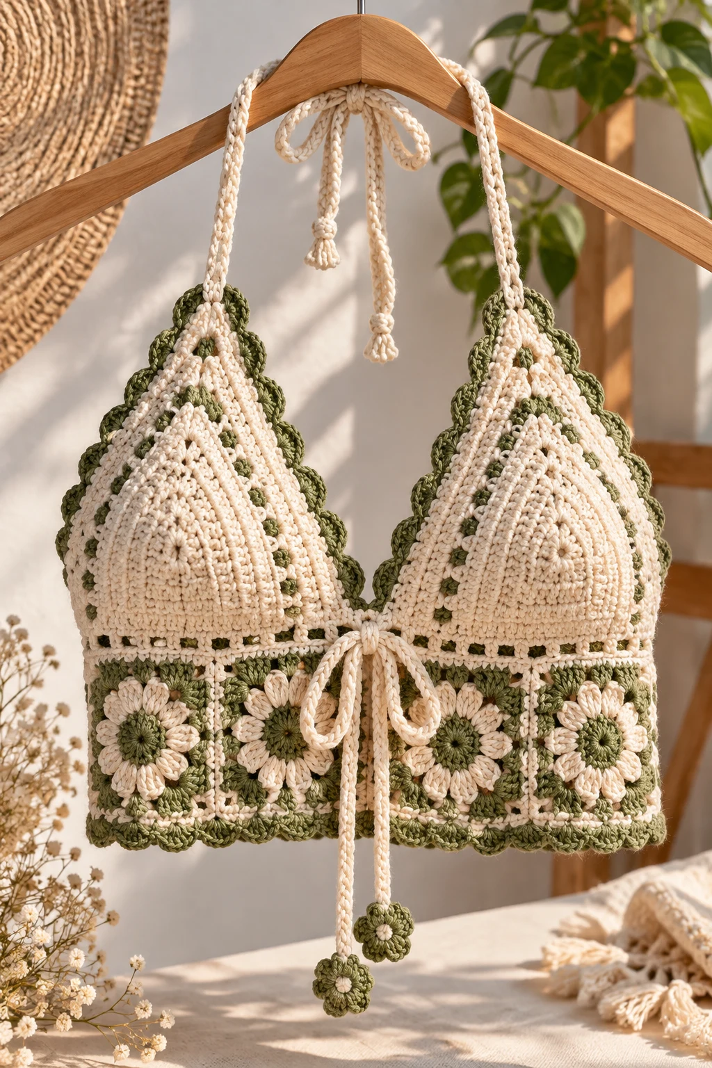 The Crochet Halter Neck Top — crochet fashion patterns style outfit