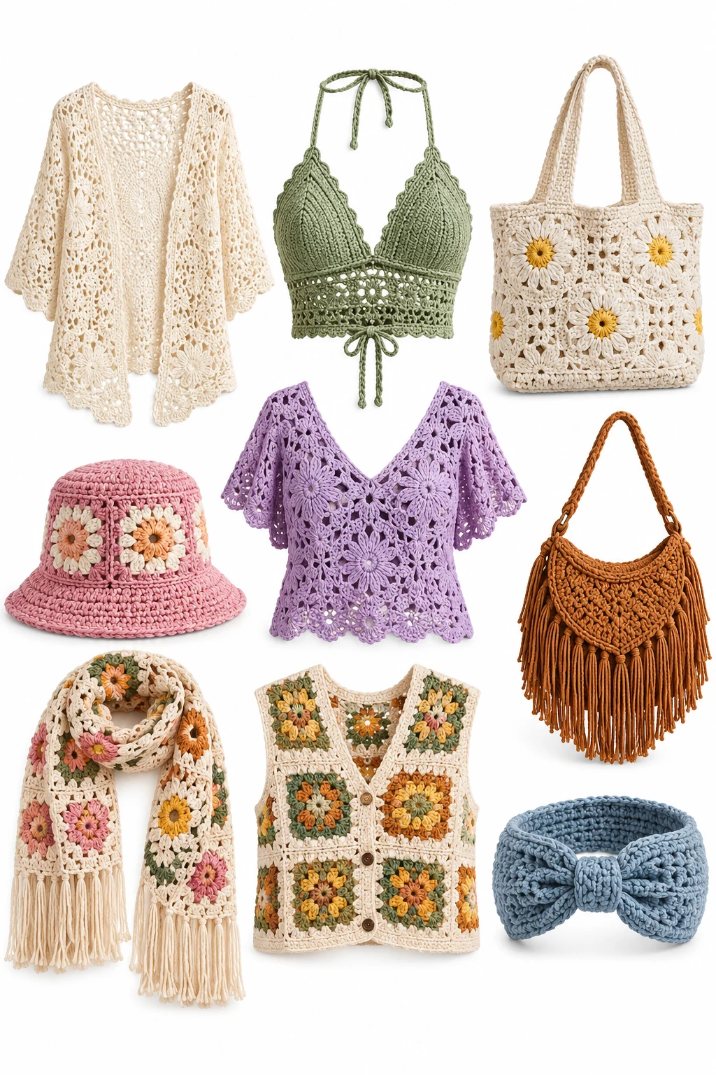 Shop: crochet fashion best sellers