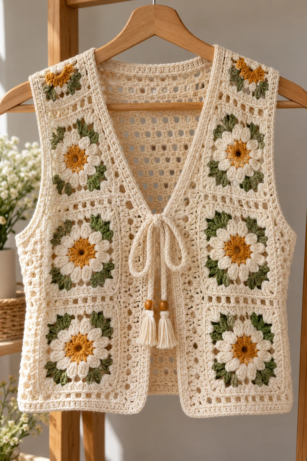 The Chic Crochet Vest — crochet fashion