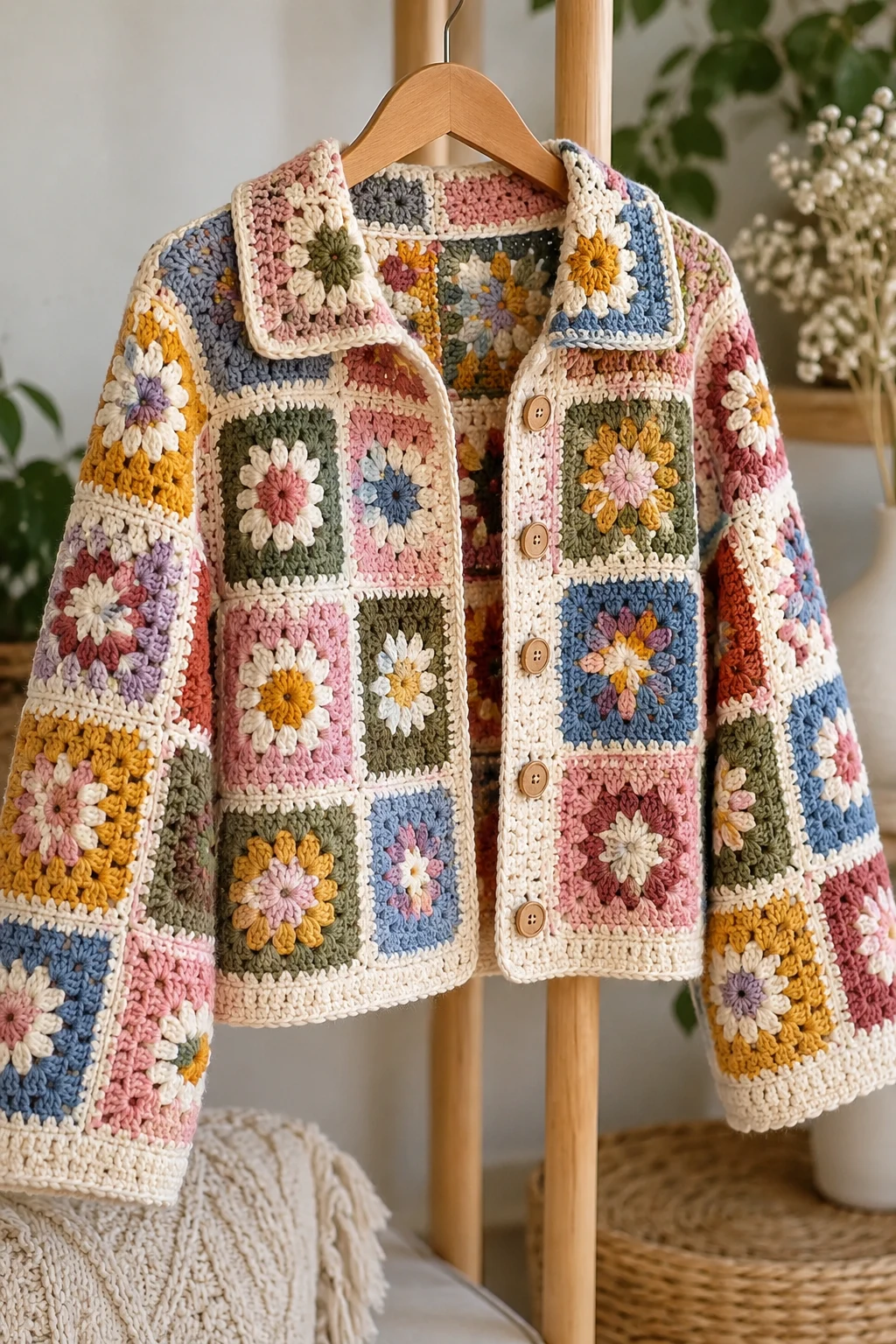 The Modern Crochet Patchwork Jacket — crochet fashion