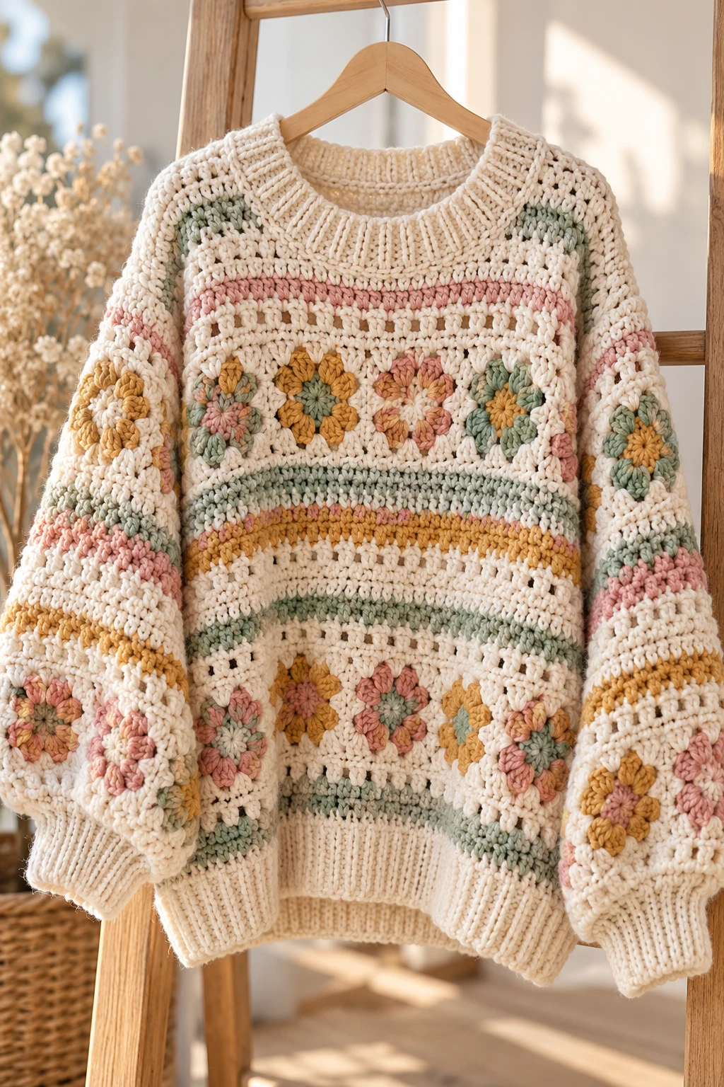 The Cozy Oversized Crochet Sweater — crochet fashion