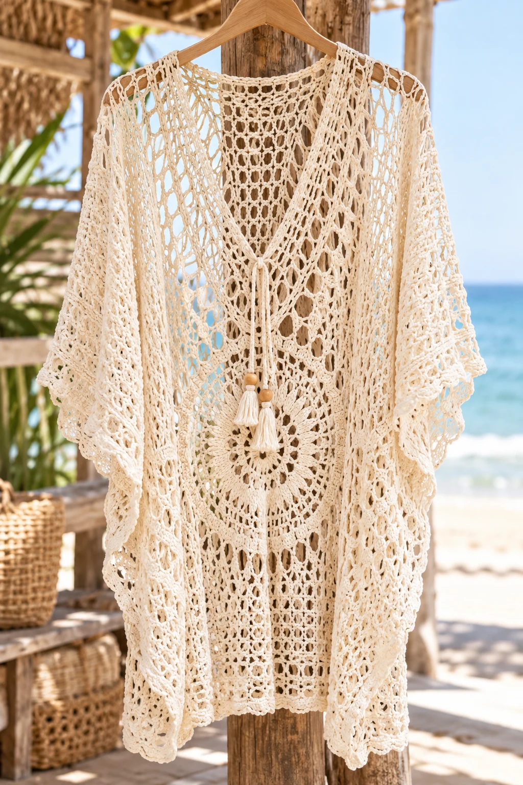 The Beach-Ready Crochet Cover-Up — crochet fashion
