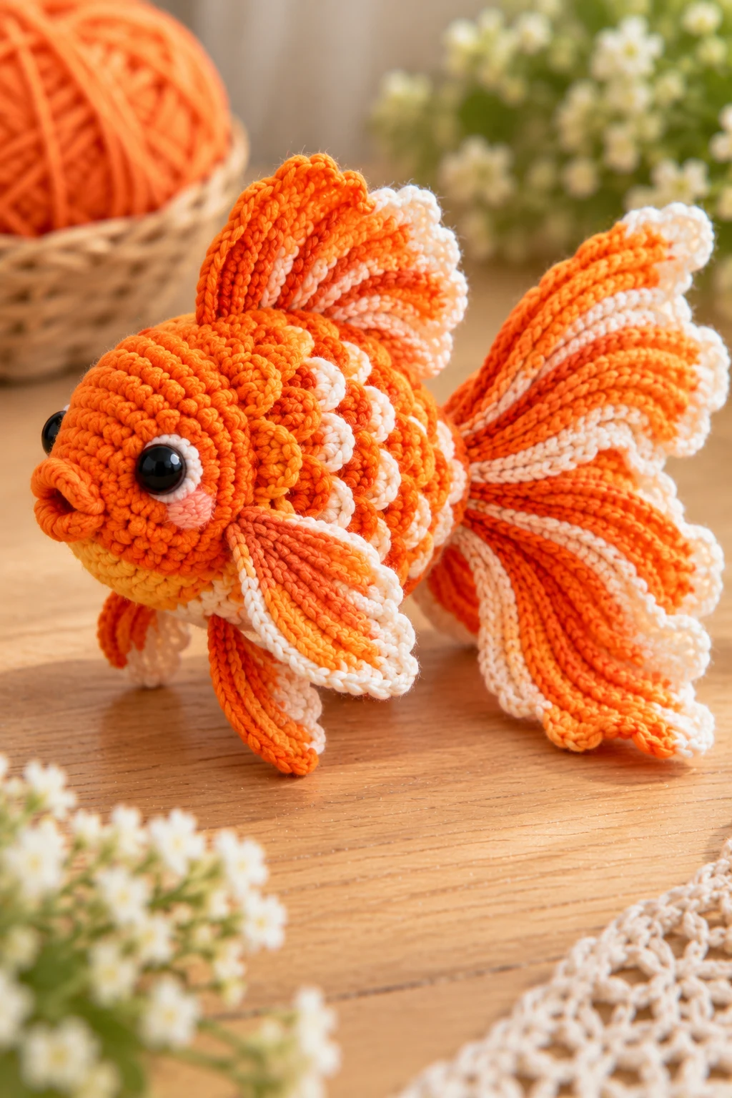 Beginner-Friendly Crochet Goldfish — crochet fish style outfit