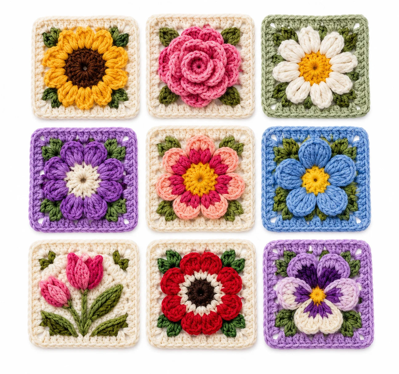 Shop: crochet flower granny square pattern best sellers