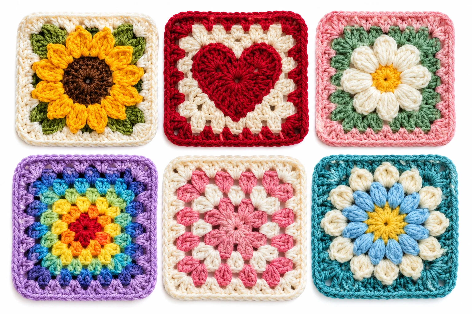 Shop: crochet granny square pattern free best sellers