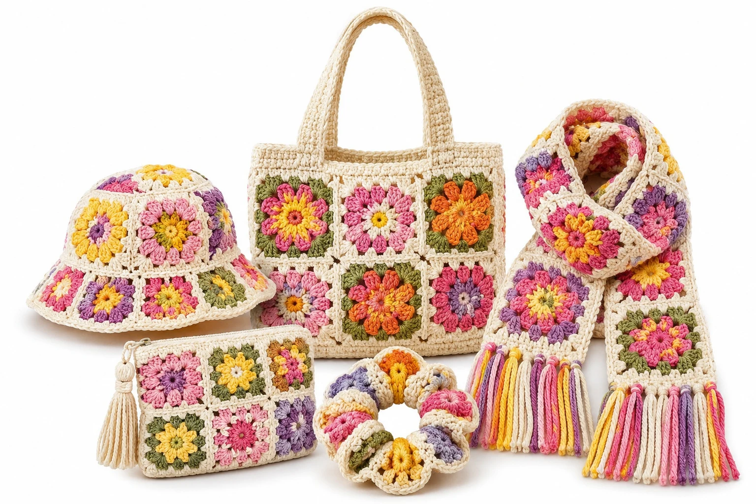 Shop: crochet granny square pattern free accessories
