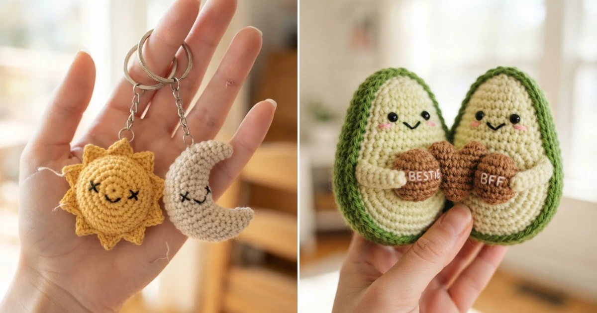 Crochet ideas for best friends: 20 Chic DIY Ideas crochet ideas for best friends