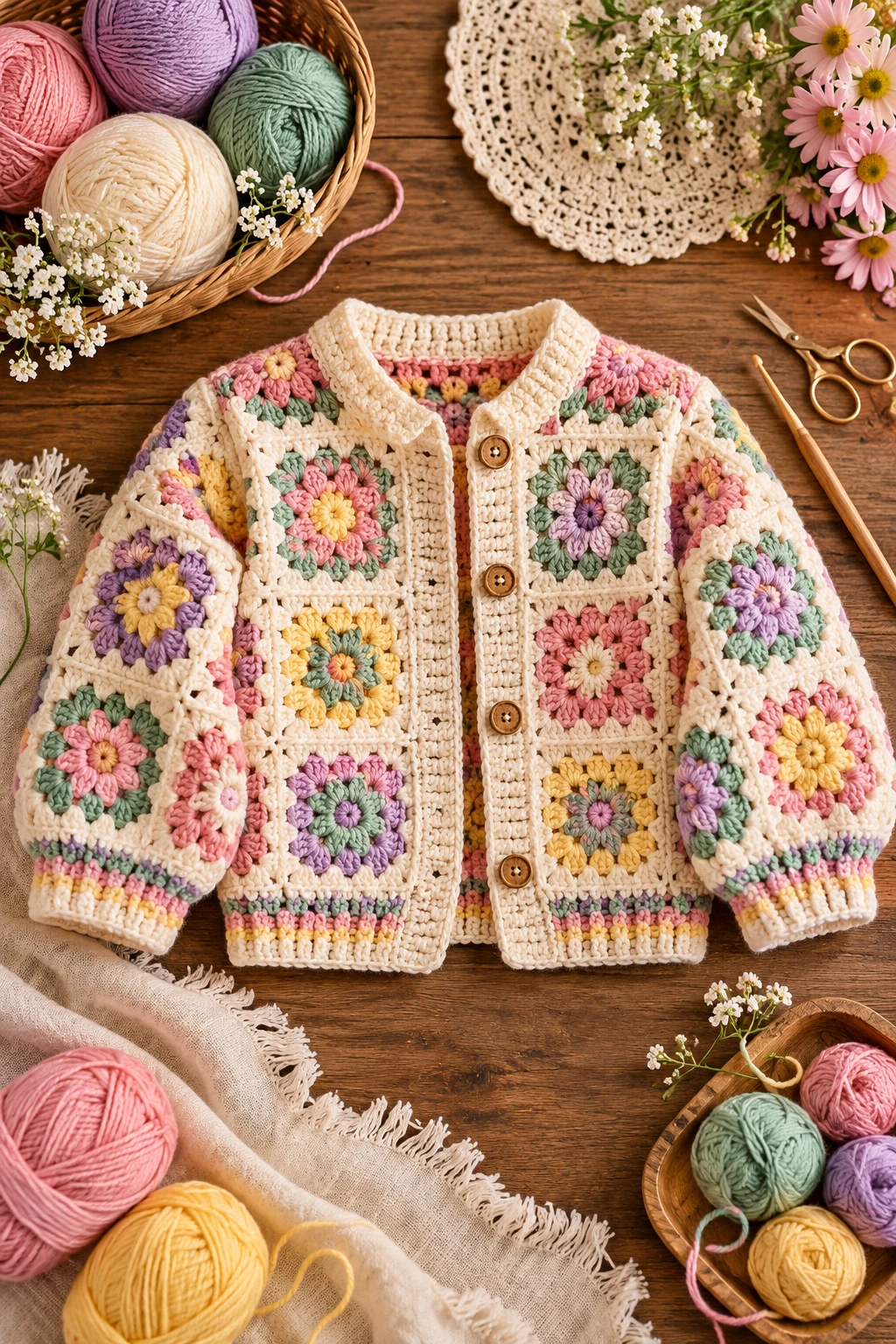Crochet Jacket for Girls — Crochet Jacket style outfit