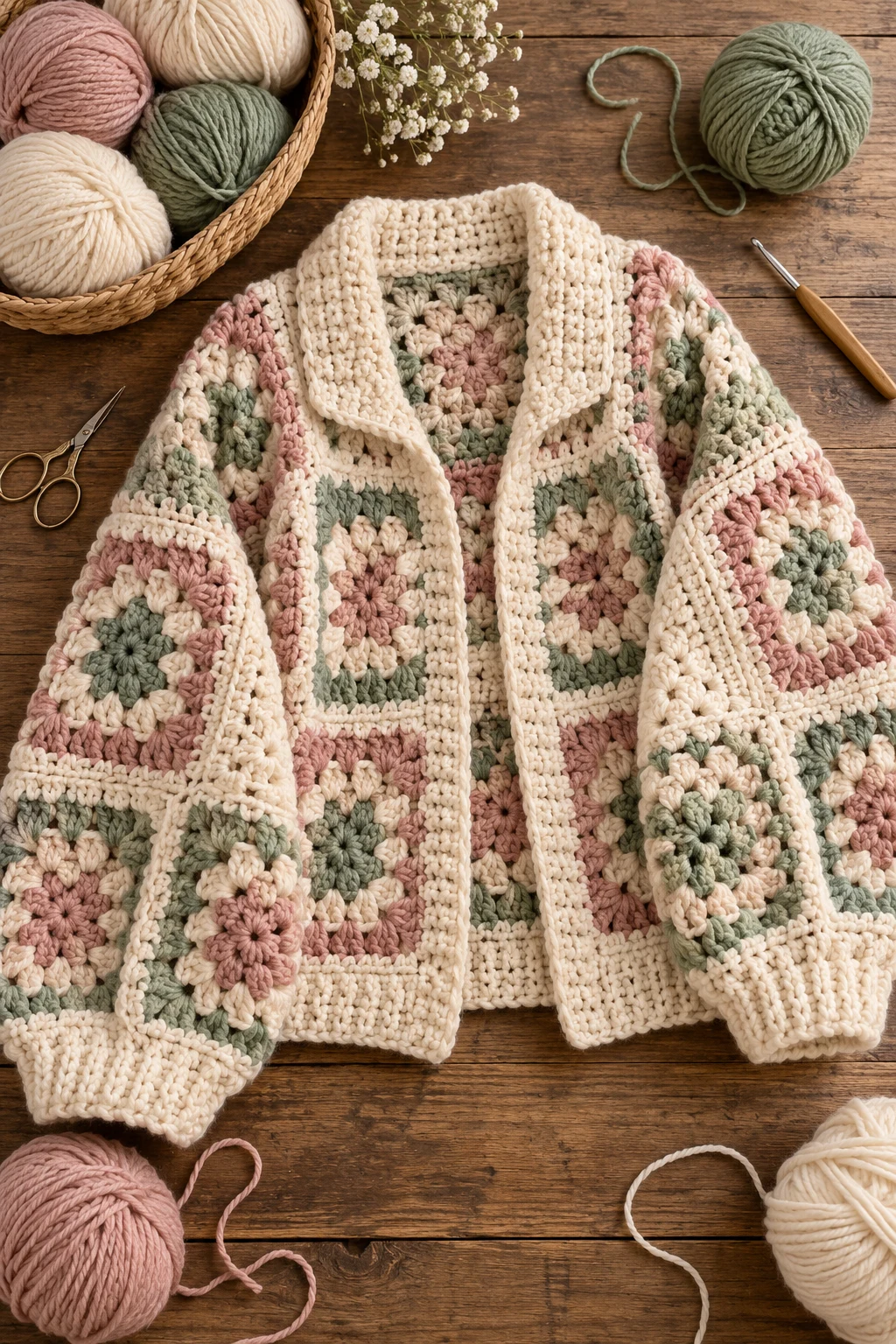 Oversized Cozy Jacket — Crochet Jacket style outfit