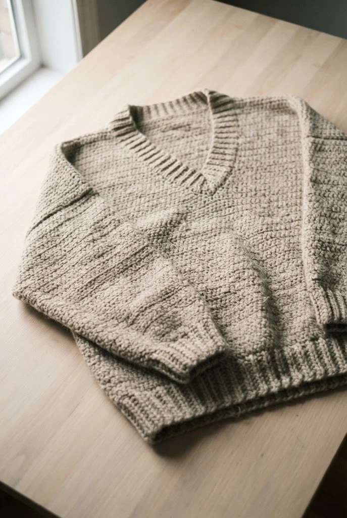 The Oversized Everyday Boyfriend Jumper — crochet jumper style outfit