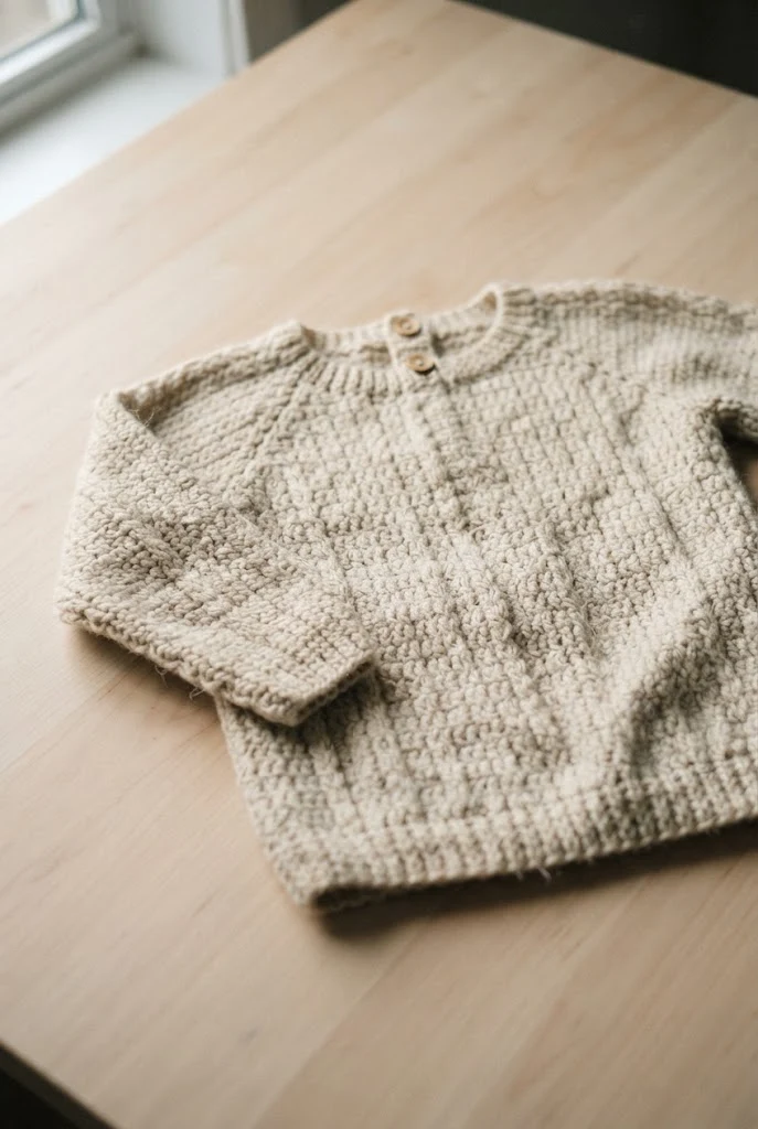 Baby and Toddler Heirloom Jumper — crochet jumper style outfit