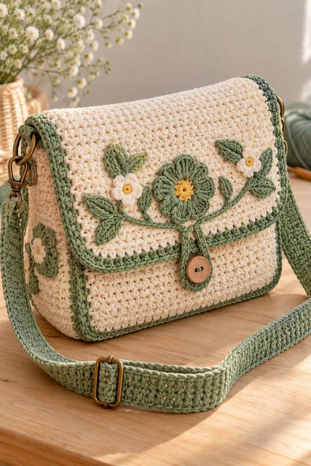 crochet messenger bag tutorial — Outfit 15 — crochet messenger bag tutorial style outfit