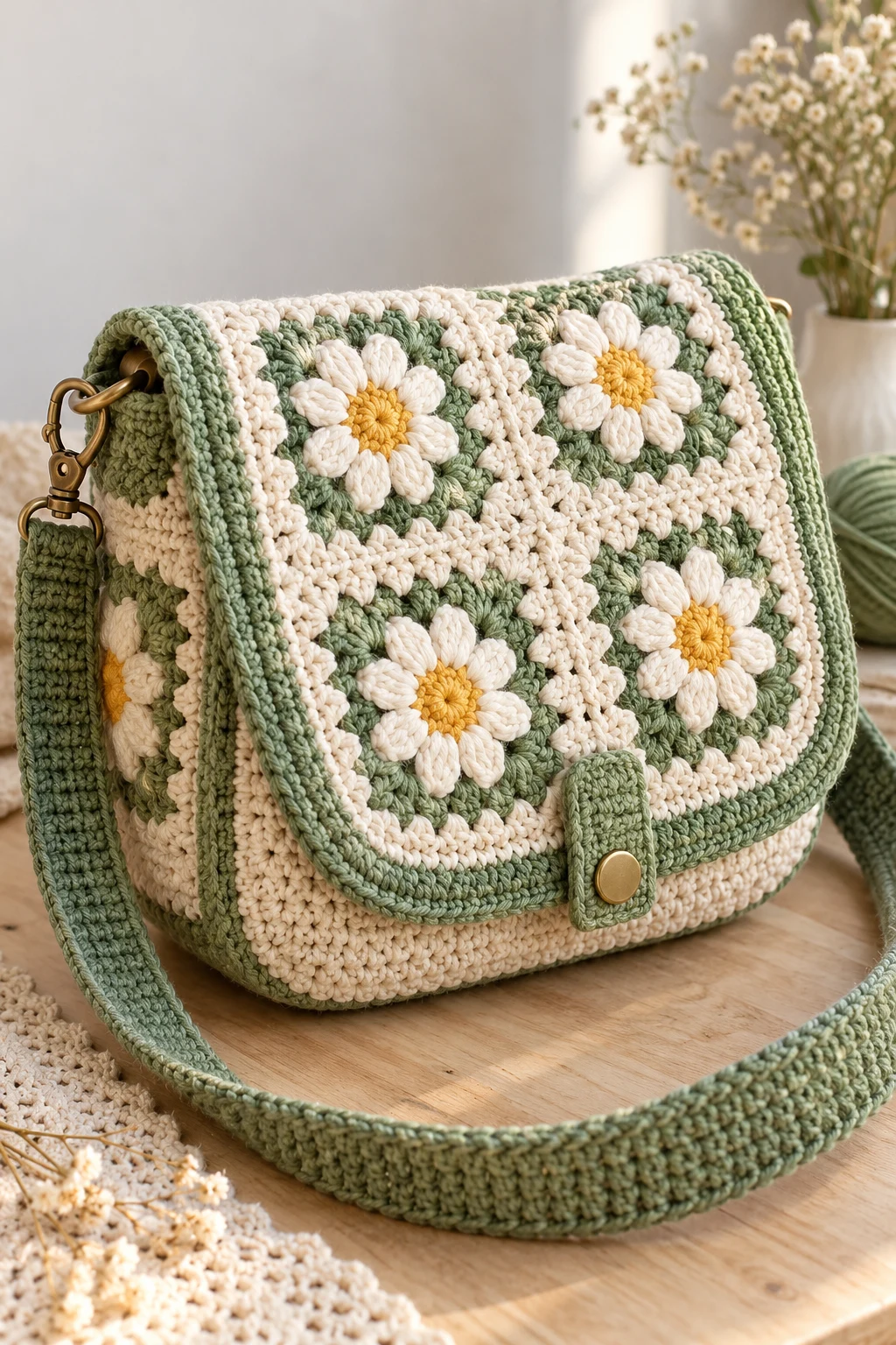 crochet messenger bag tutorial — Outfit 7 — crochet messenger bag tutorial style outfit
