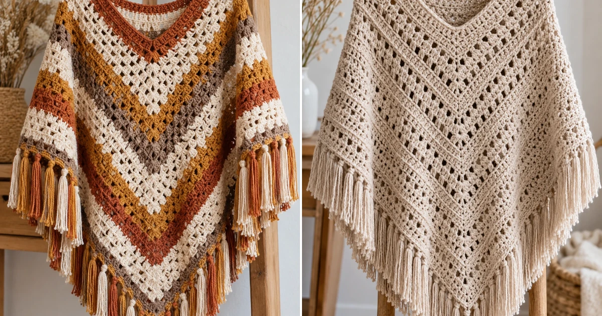 Crochet poncho: 12 Top DIY Ideas for 2026 crochet poncho