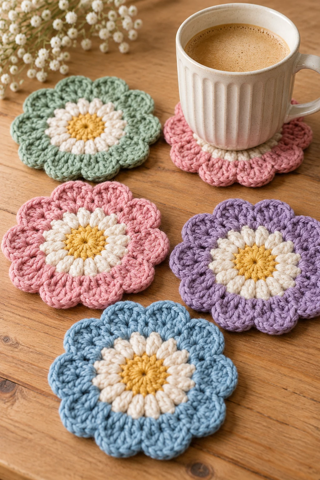 Simple Crochet Mug Rugs — crochet simple style outfit