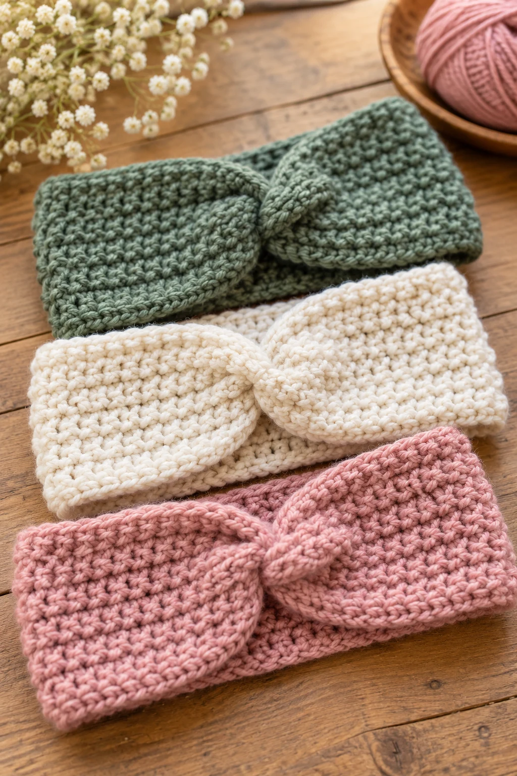 Crochet Simple Ear Warmers — crochet simple style outfit