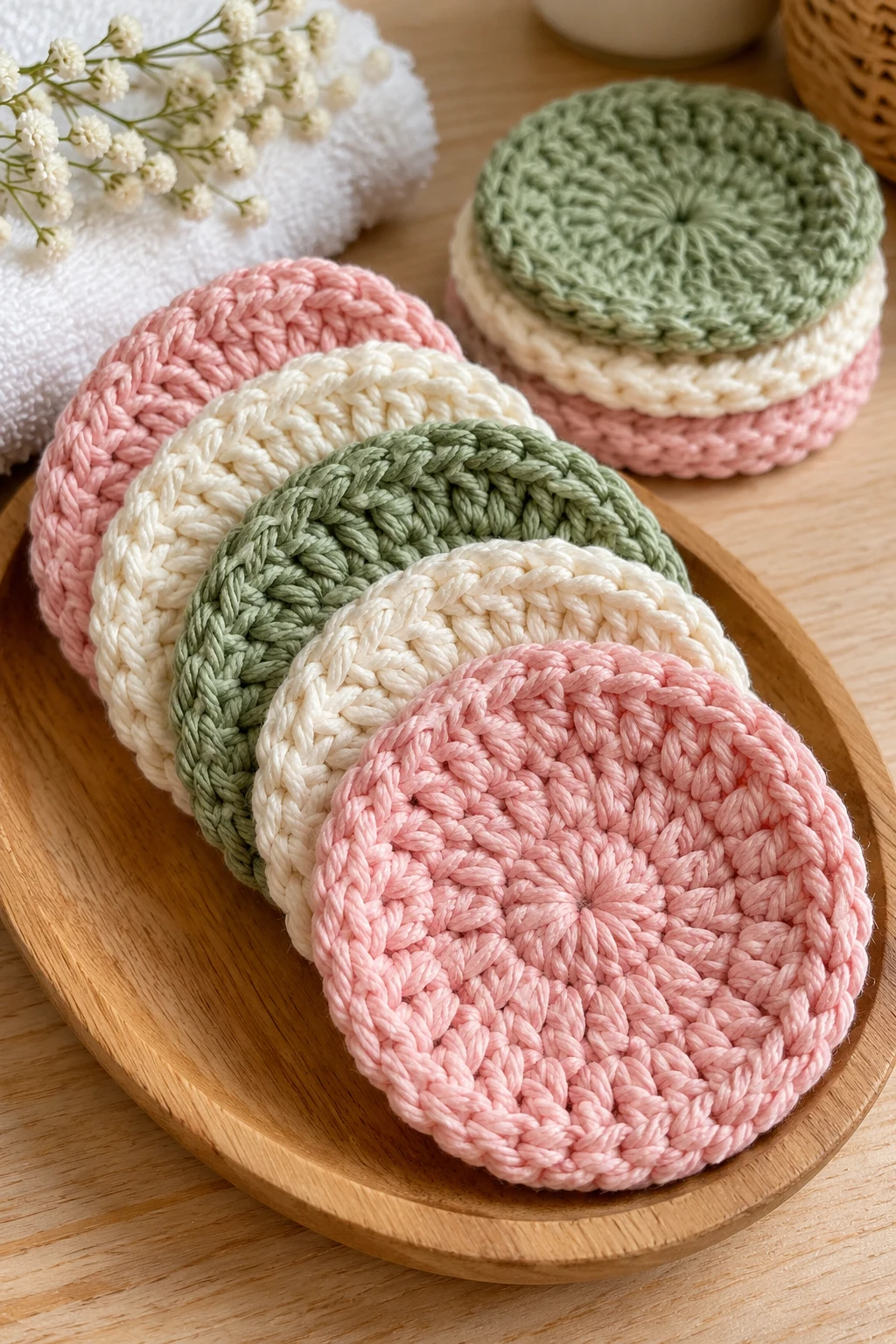 Beginner Crochet Face Scrubbies — crochet simple style outfit