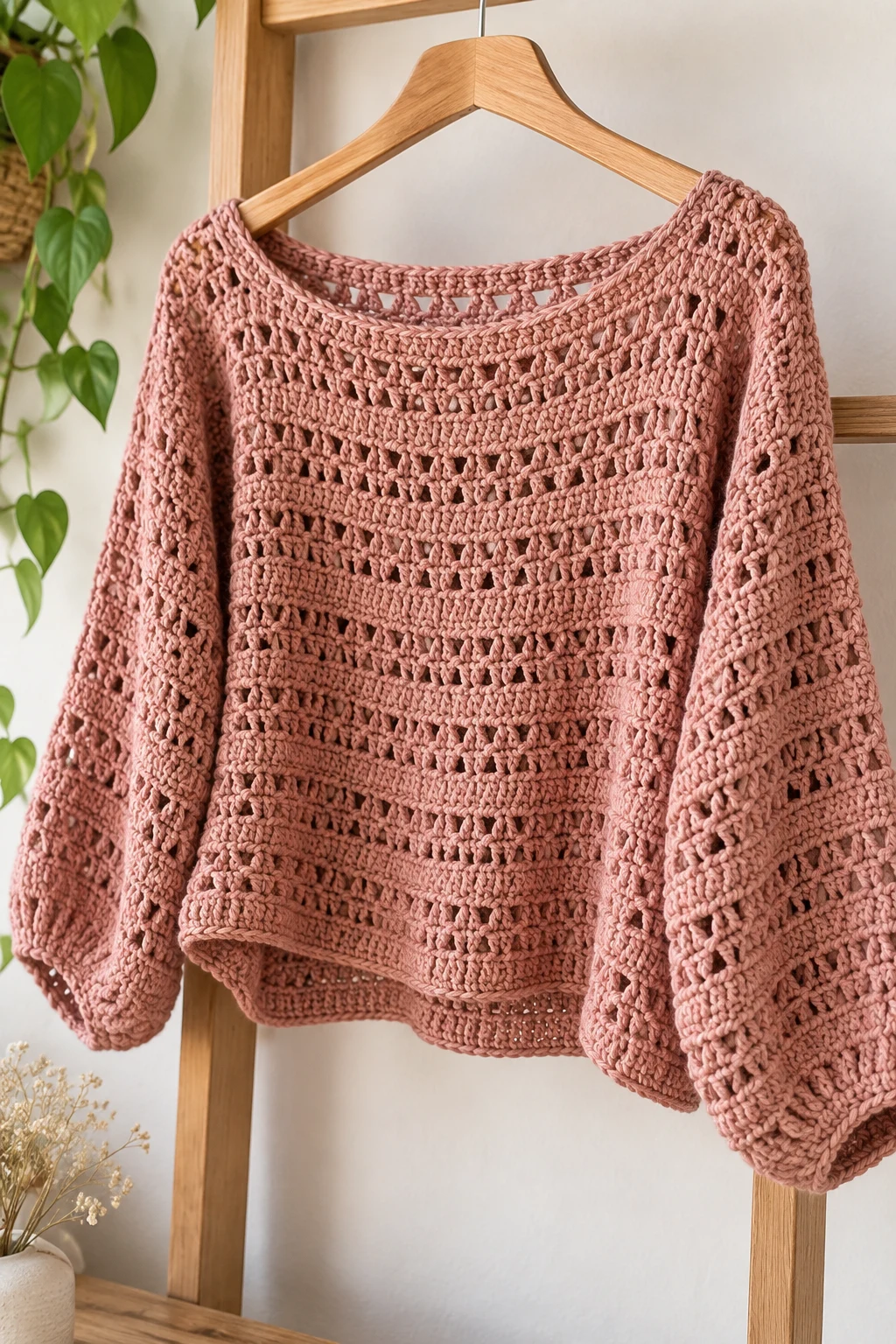Crochet Slouchy Top Ideas That Are Comfy, Stylish, and Surprisingly Easy to Make — crochet slouchy top style outfit