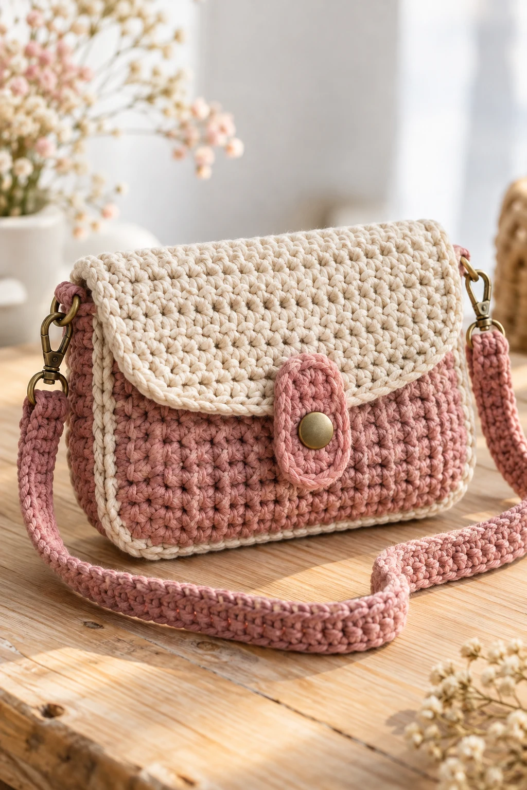 Classic Mini Crossbody Bag — crochet small bag pattern free