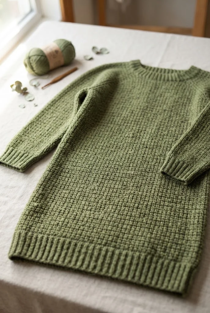 The Ultimate Crocette Sweater Dress — crochet sweater inspiration style outfit