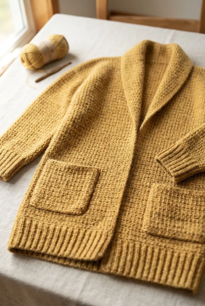 The Golden Hour Oversized Cardigan — crochet sweater inspiration style outfit