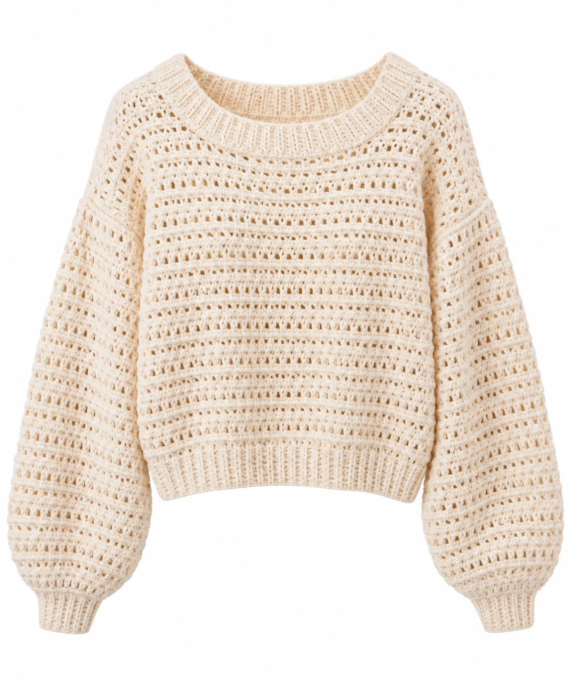 Shop: crochet sweater one color
