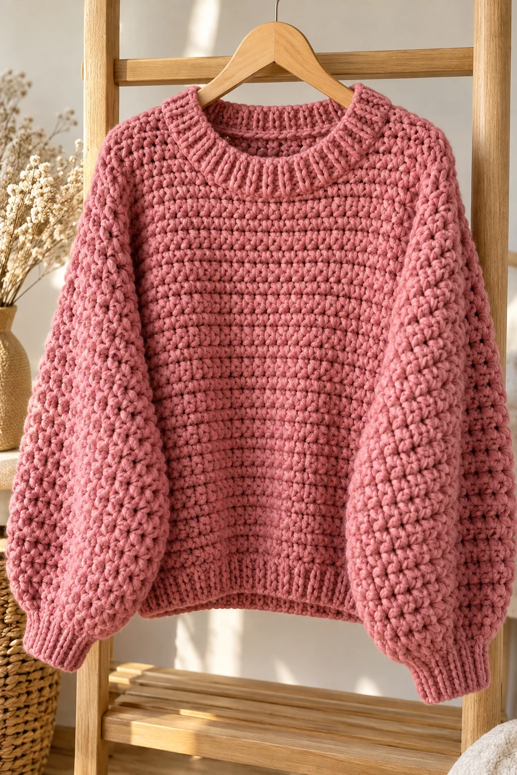 Chaque pin apparaît en direct dans la liste — crochet sweater thick yarn style outfit