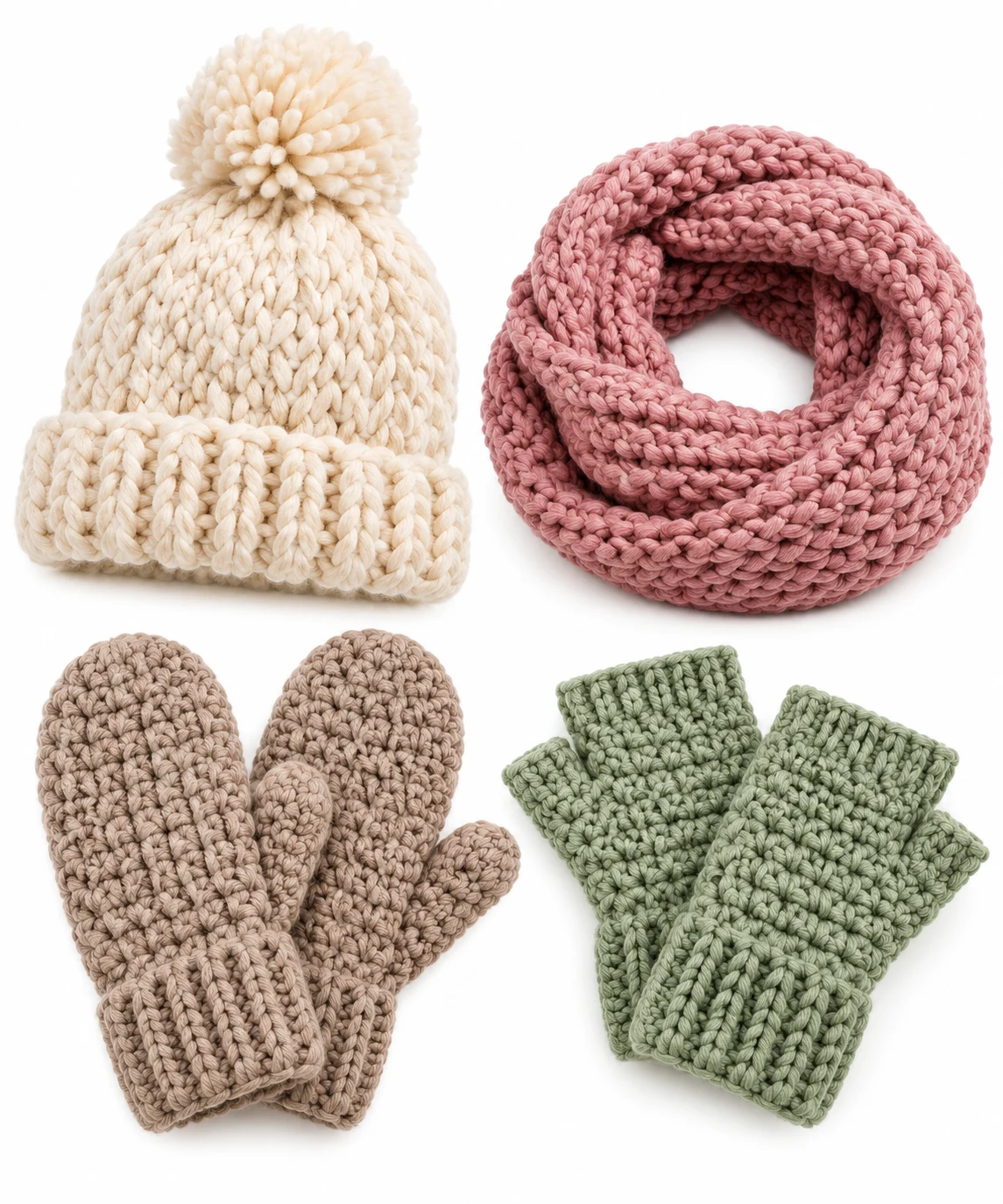 Shop: crochet sweater thick yarn accessories