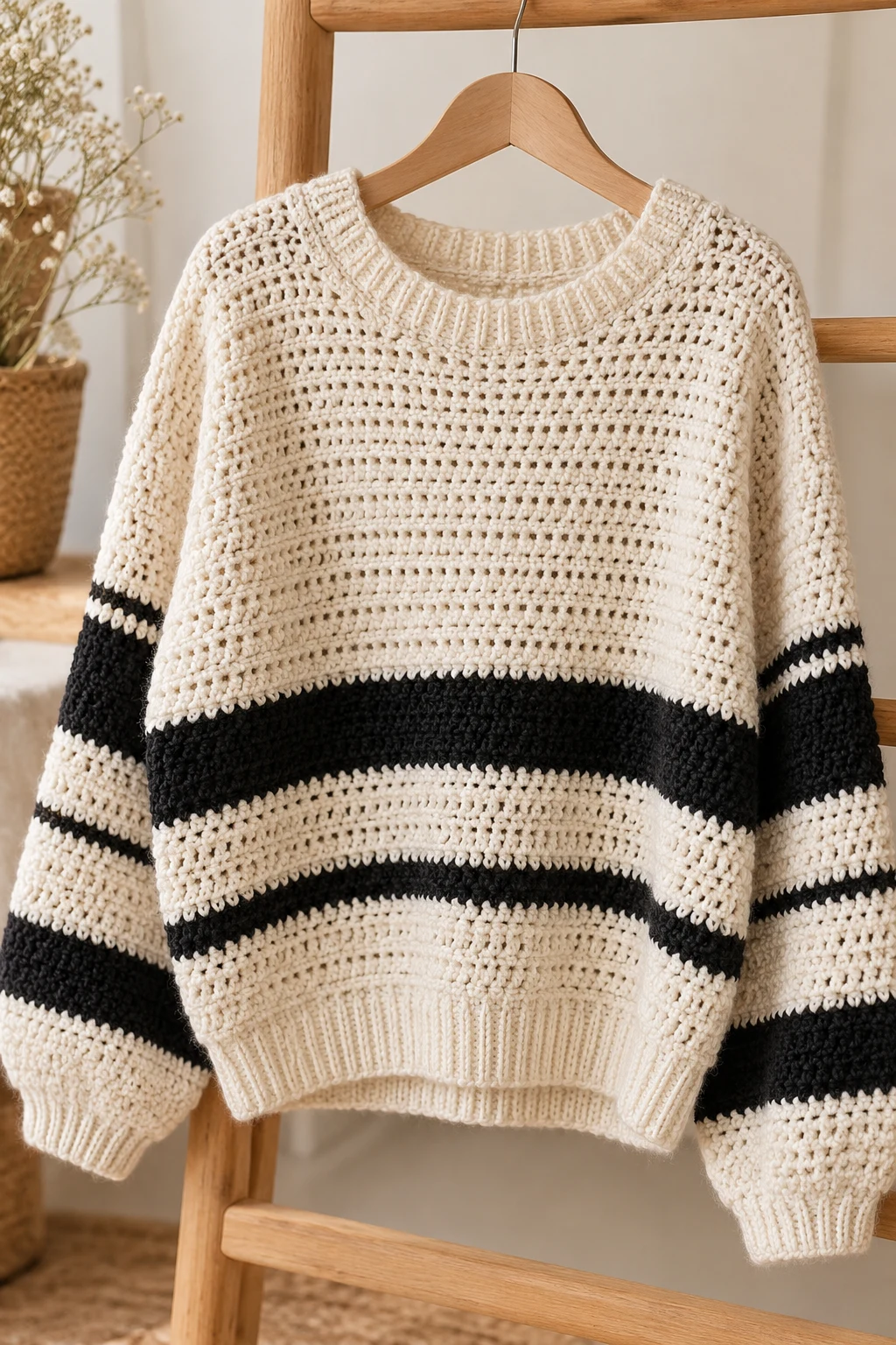 The Minimalist Monochrome Sweater — crochet sweaters patterns