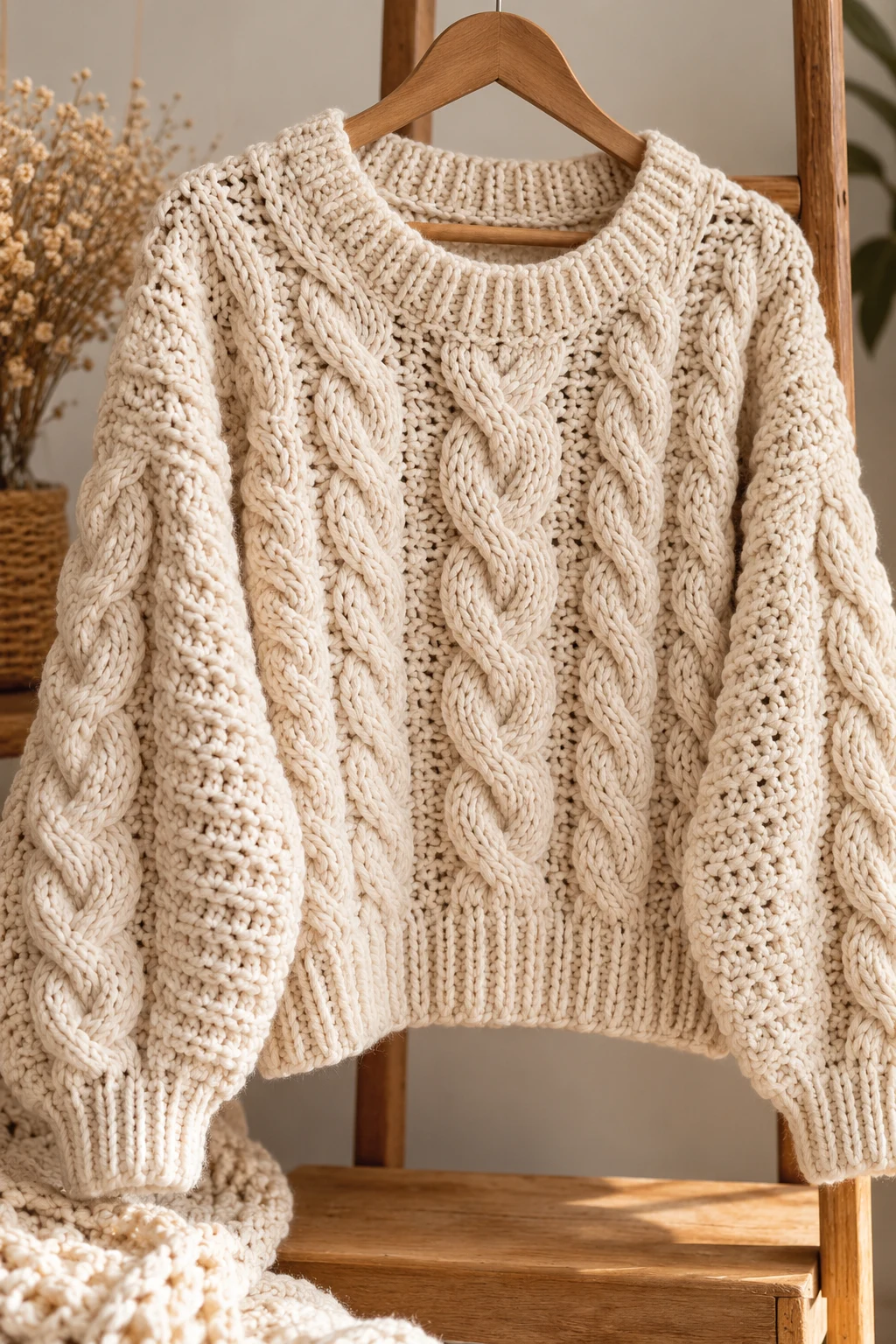 The Chunky Cable-Look Sweater — crochet sweaters patterns