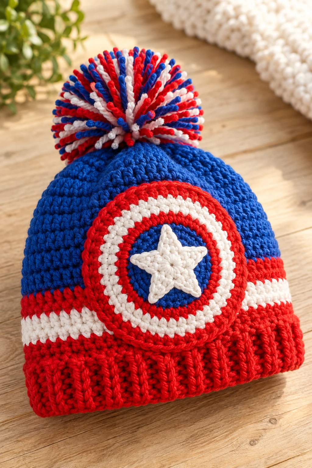 Superhero-Inspired Crochet Beanie — crochet things for boys style outfit