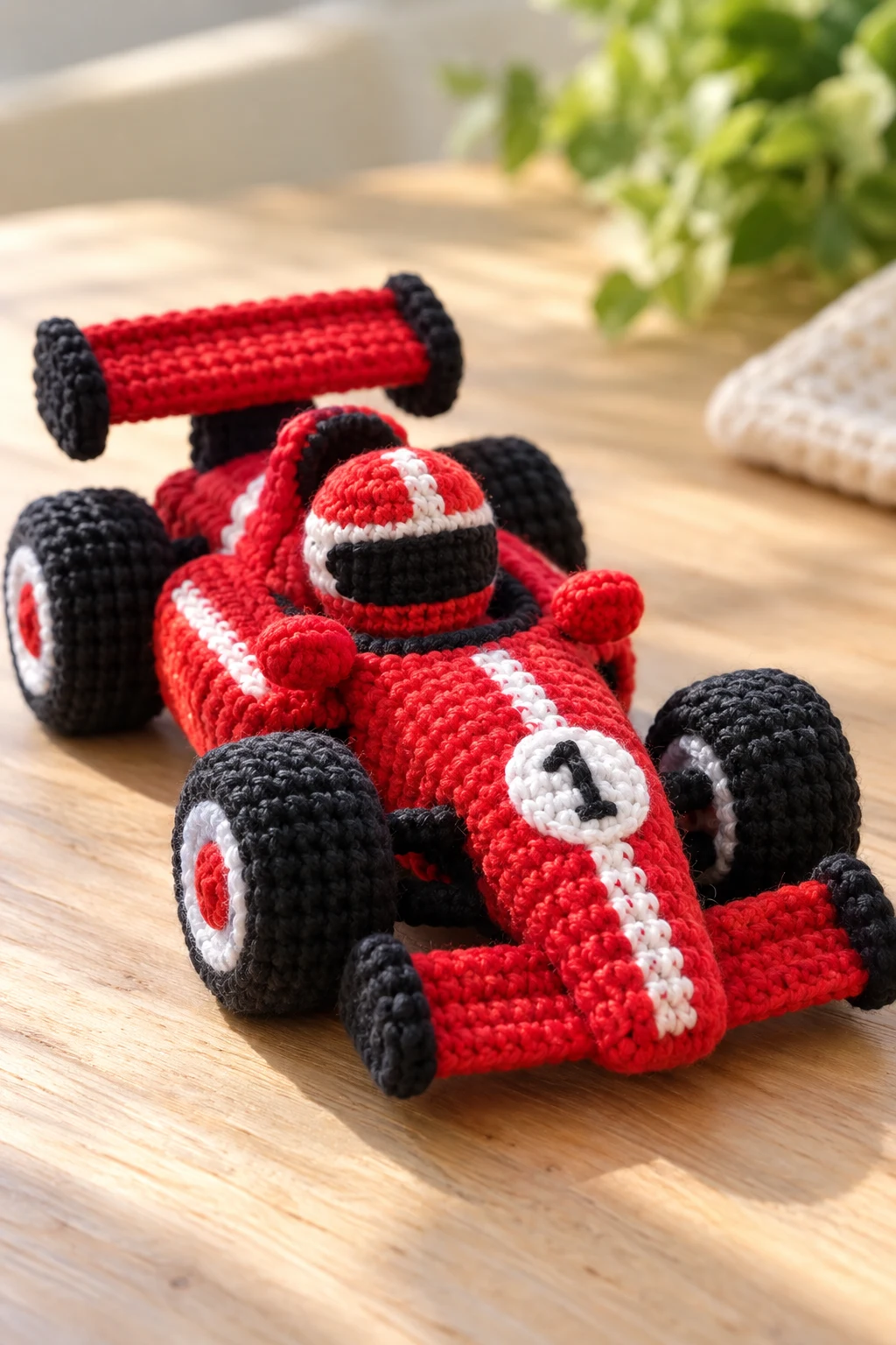 Crochet Race Car Amigurumi — crochet things for boys style outfit