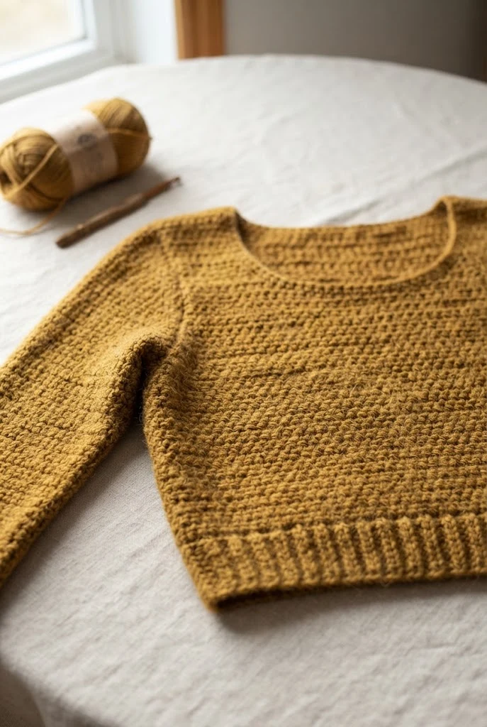The Gilded Crocette Crop — crochet top for winter style outfit