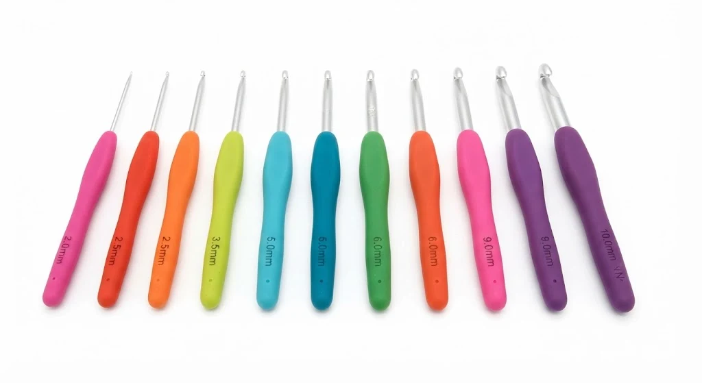 YRN Ergonomic Crochet Hooks Set