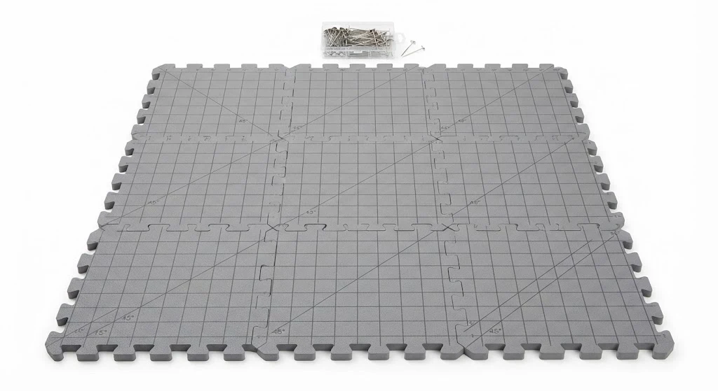 Pro-Mat Blocking Mats and T-Pins Set