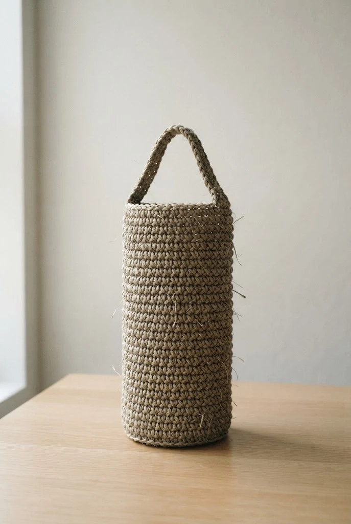 Raffia Summer Picnic Wine Tote — crochet wine bag style outfit