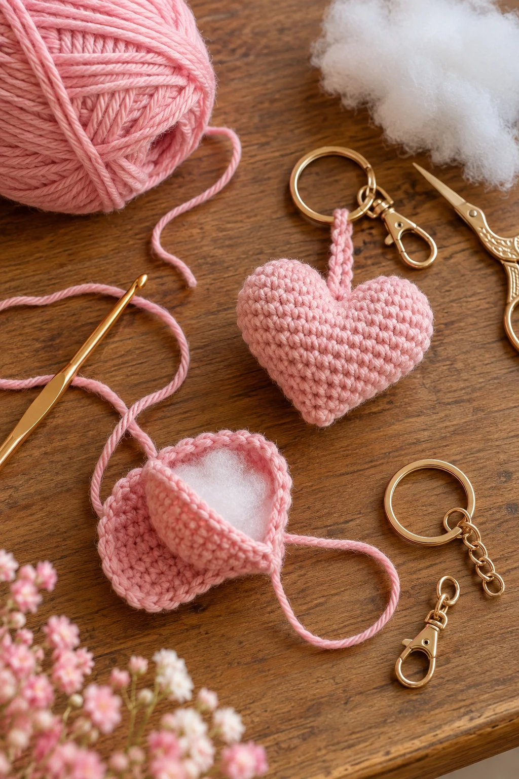 crochet with pink yarn — Outfit 1 — crochet with pink yarn style outfit