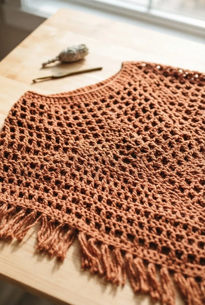 Desert Wanderer Explorer — crocheted top outfit style outfit