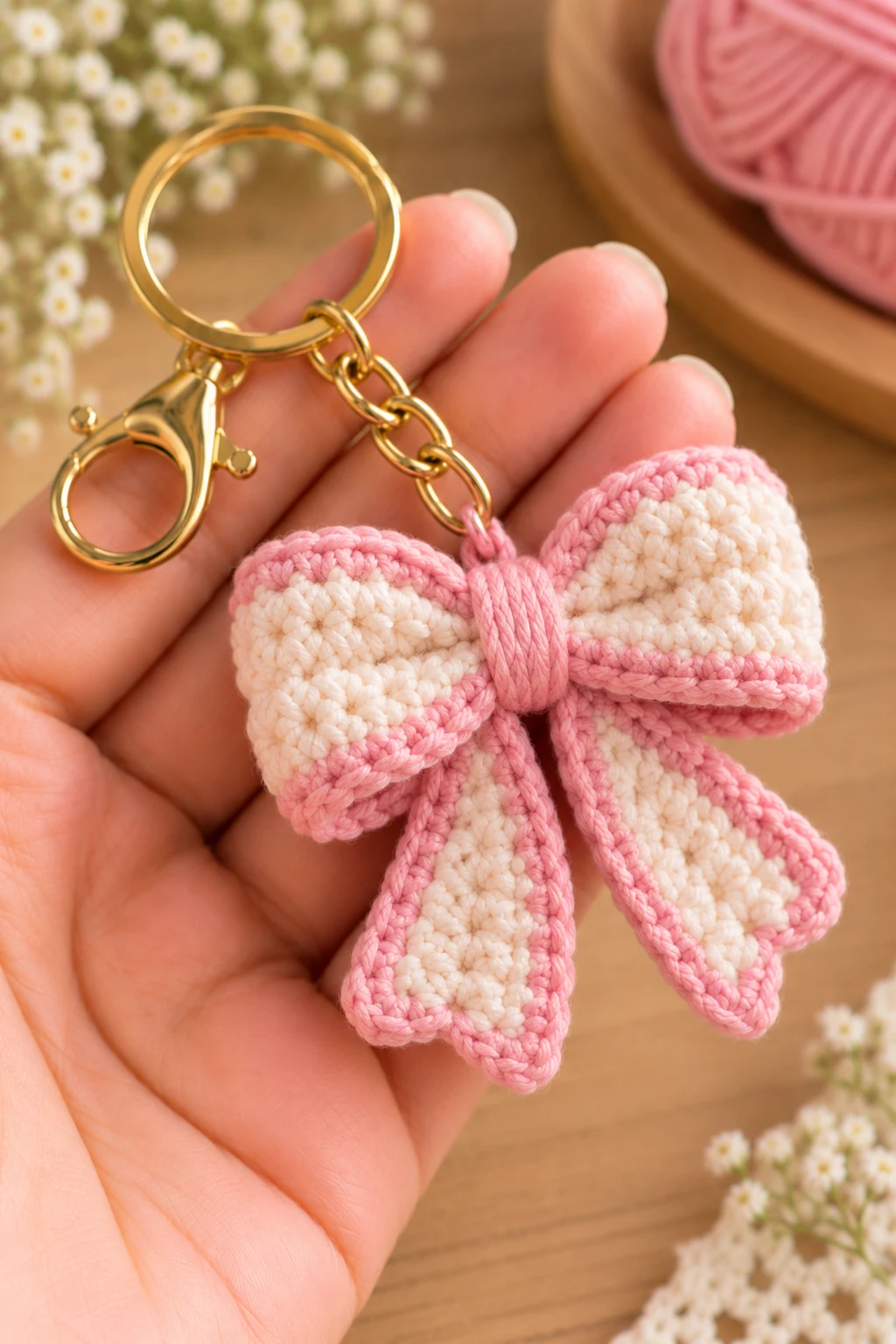 Mini Crochet Whale — cute crochet ideas keychain style outfit