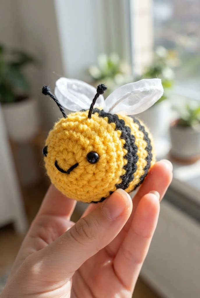 Tiny Bee Amigurumi — cute crochet ideas style outfit