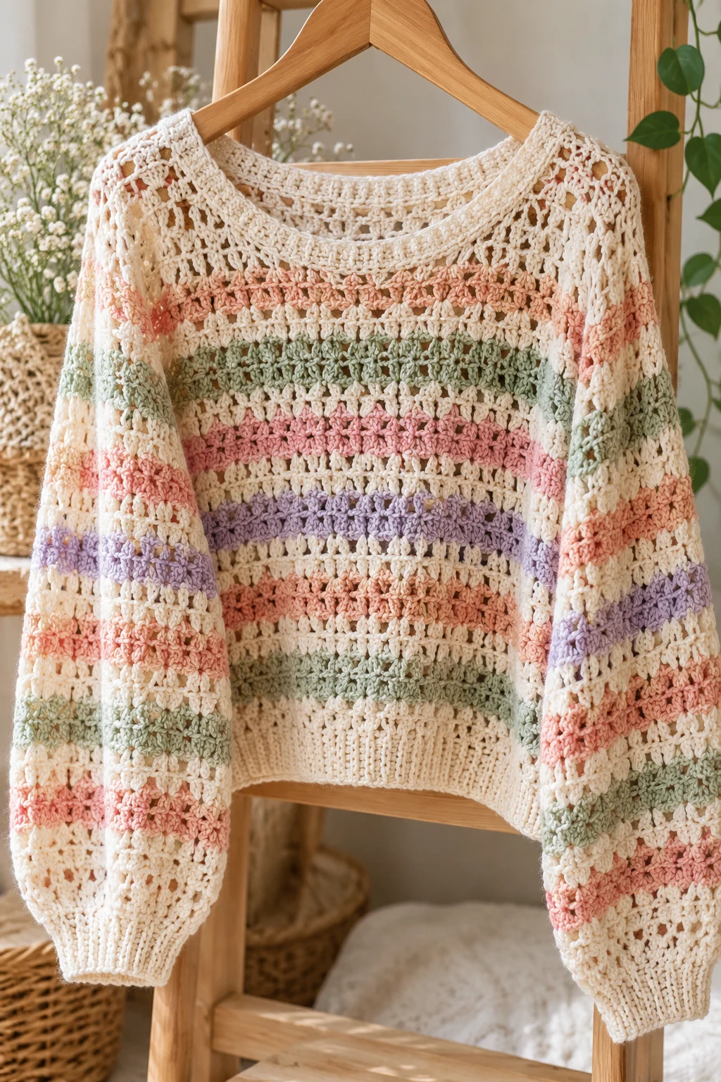 The Lightweight Summer Crochet Sweater — cute crochet sweater