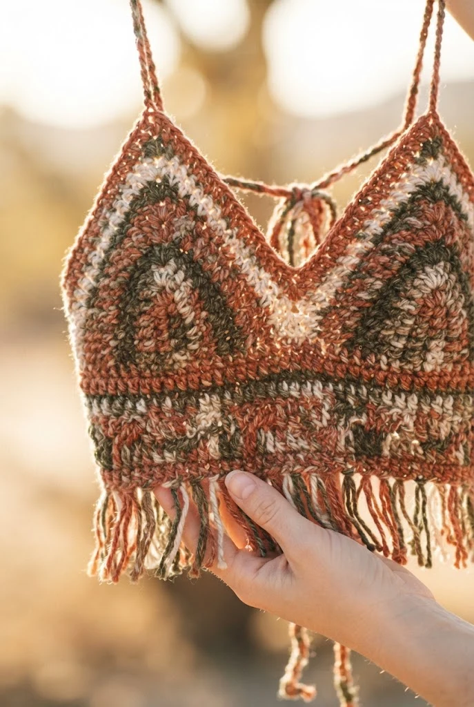 Desert Wanderer Explorer — cute crochet wearables style outfit