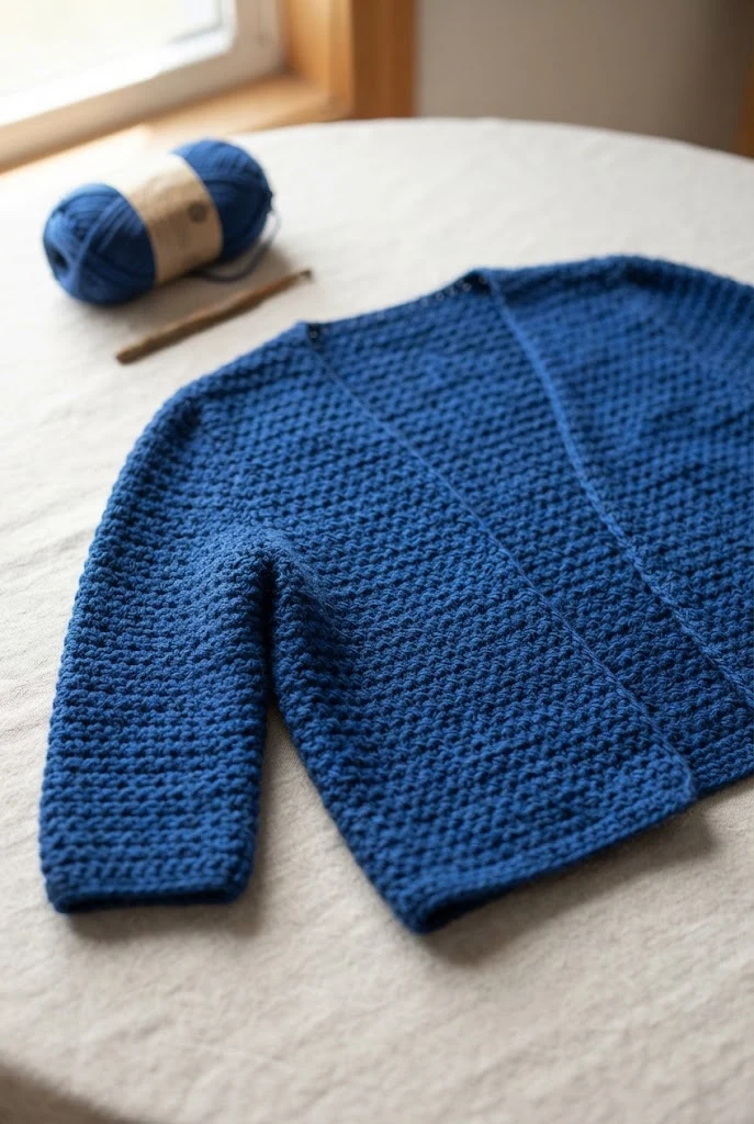 The Crocette-Stitch Shrug — easy clothes to crochet style outfit