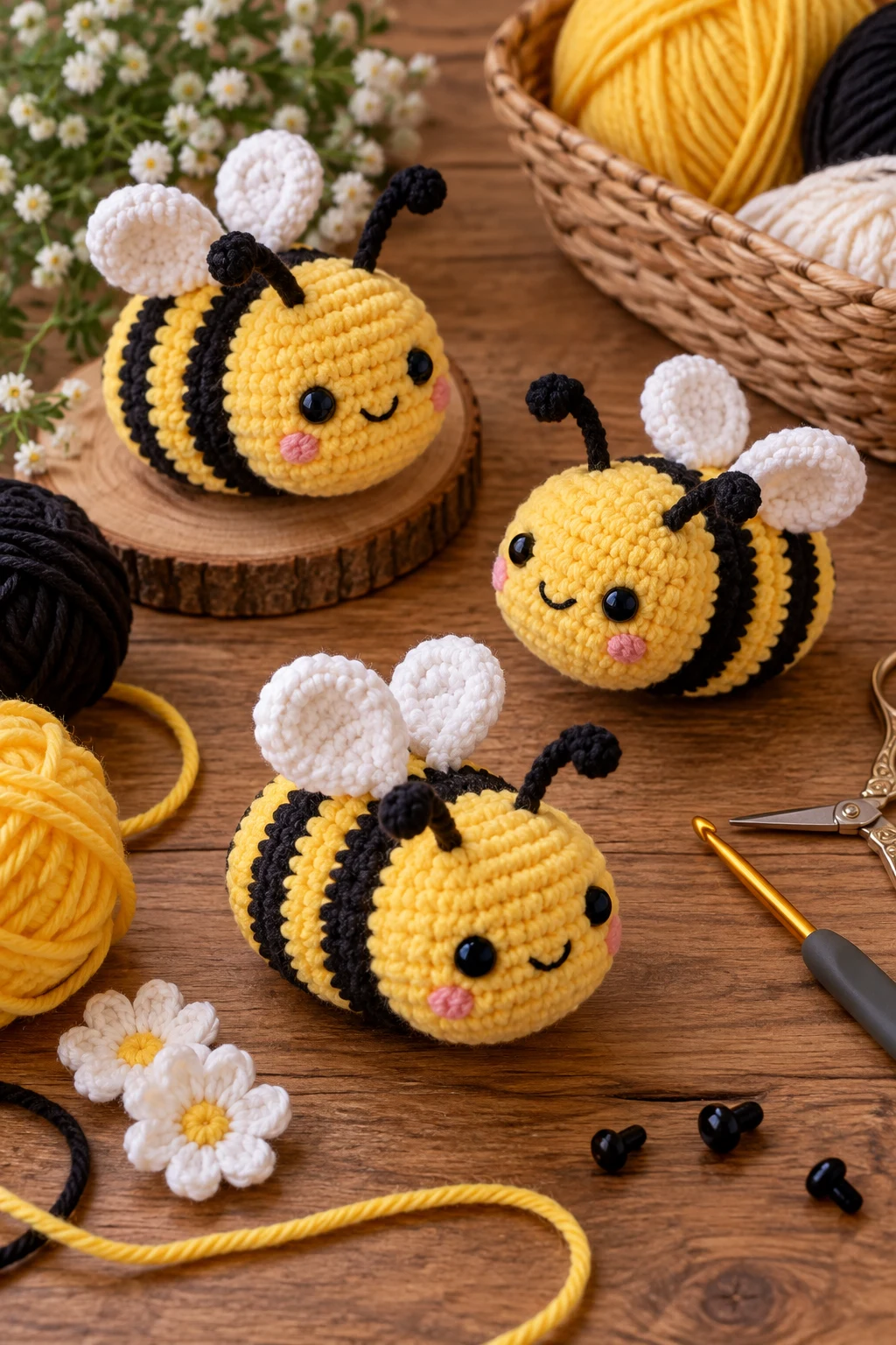 Easy Crochet Ideas for Kids: Friendly Amigurumi Bees — easy crochet ideas style outfit