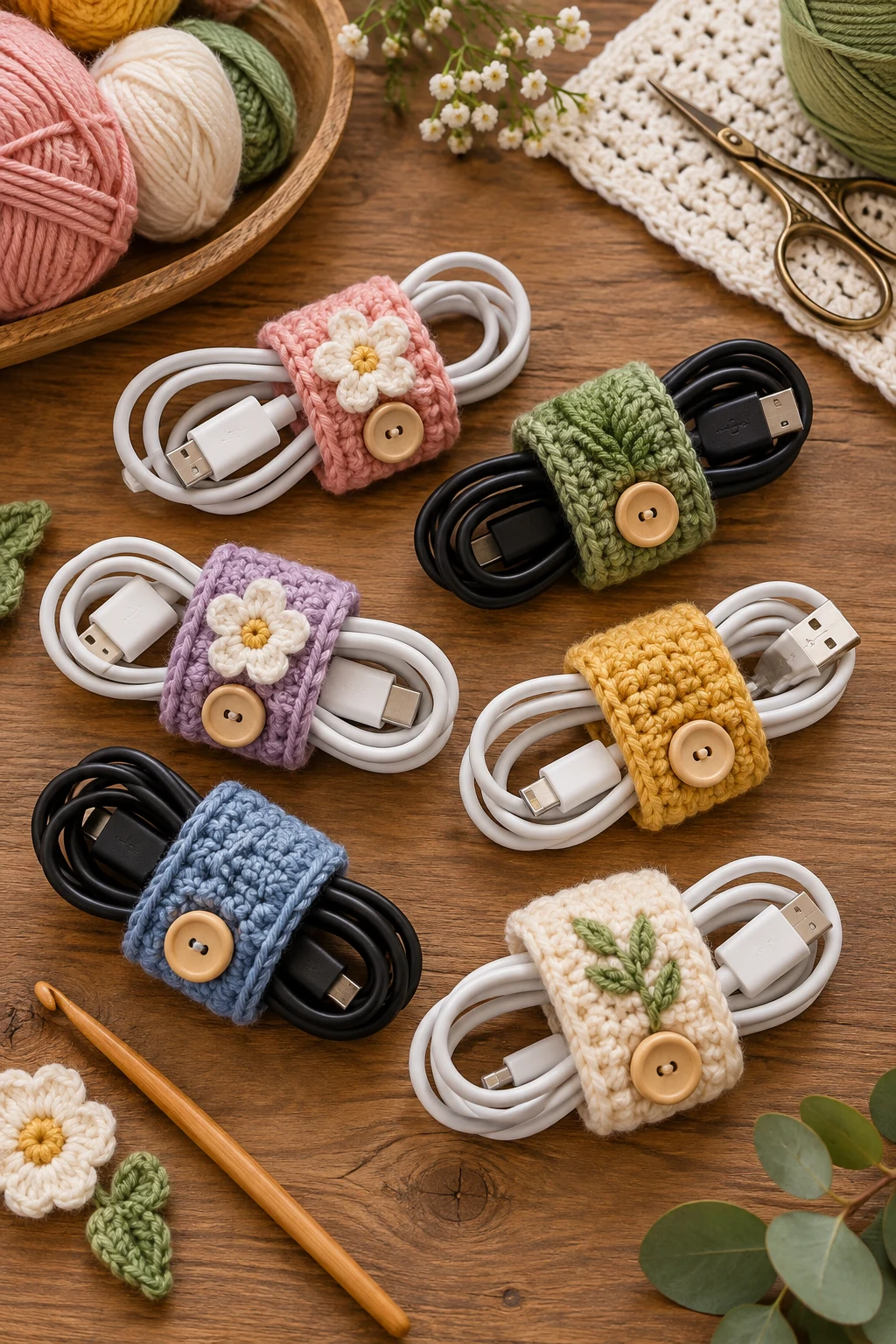 Crochet Cable Keepers — easy crochet ideas style outfit