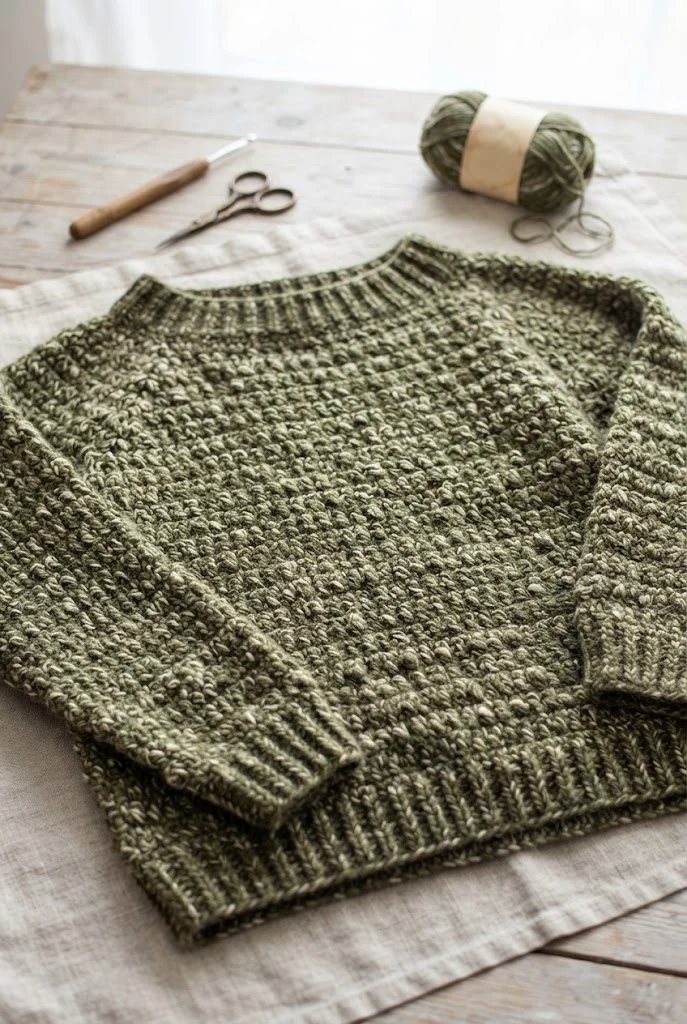 easy crochet sweaters — Outfit 15 — easy crochet sweaters style outfit